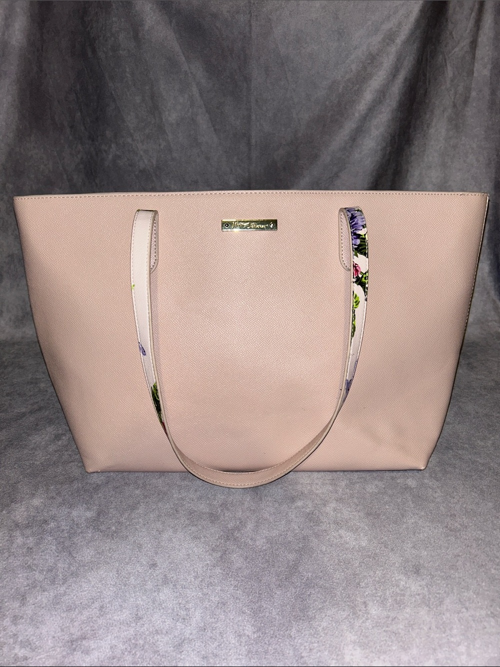 BETSEY JOHNSON “Zaria” Floral Tote Bag